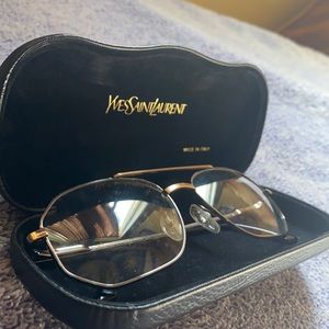 Non-prescription authentic YSL glasses